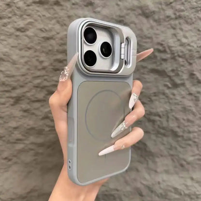 FrostShield - Matte MagSafe Bumper Case with Lens Stand – iPhone Series