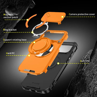 ArmorMax Pro – Magnetic Rugged Case w/ Slide Lens Shield