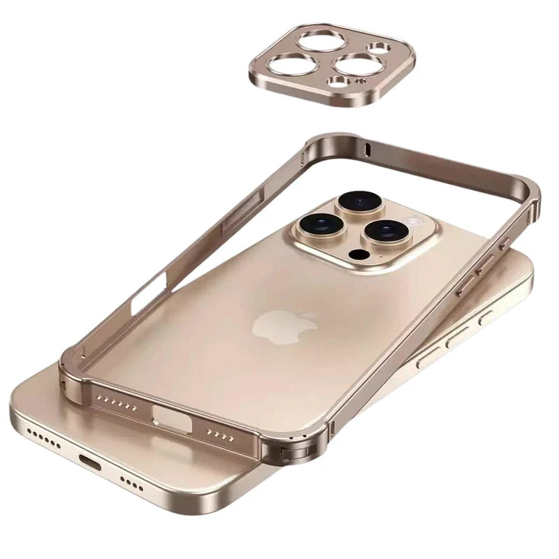 EdgePro Armor Business-Grade Metal Frame Case for iPhone 17 Pro Max