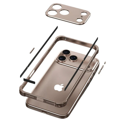 EdgePro Armor Business-Grade Metal Frame Case for iPhone 17 Pro Max