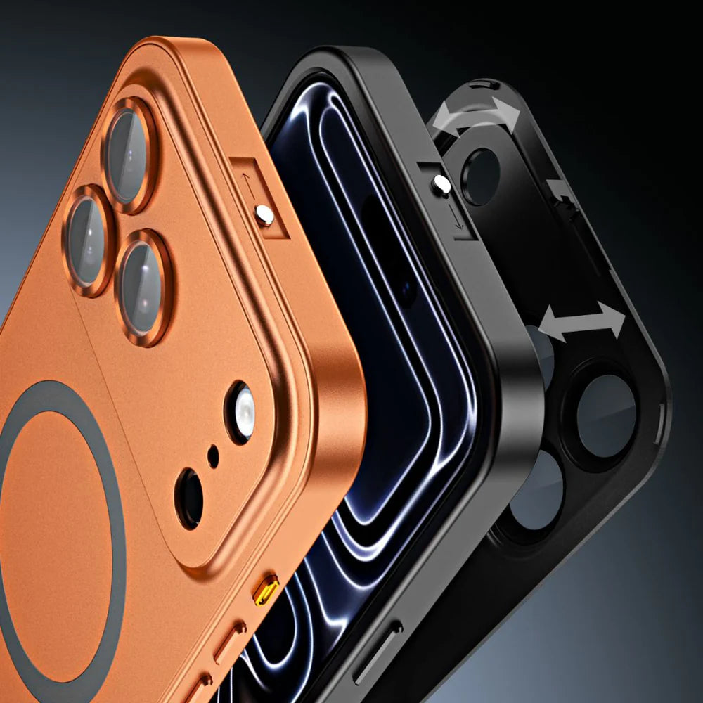 ArmorEdge Pro – Magnetic Shockproof Alloy Case - GoodDeals